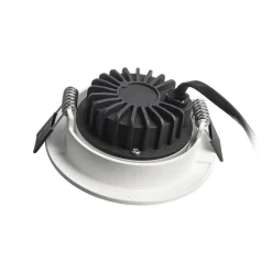 Deko-Light Innfelt taklampe Dione, IP44, hvit, dimbar til varm| Butikkbelysning|Downlights