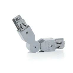 Ivela dreiekontakt, 3-faset system, LKM, sølv| Butikkbelysning|Skinnesystem