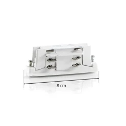 Ivela elektronisk langsgående kontakt, hvit Clearance