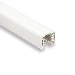 Ivela 3-fase skinne LKM QUADRO DALI, hvit, 400 cm| Skinnesystem