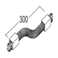 Ivela fleksi-kontakt, 3-faset system, LKM, sølv Best