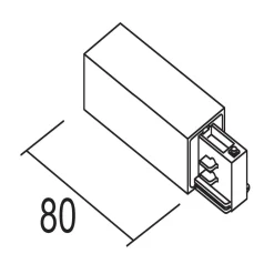 Ivela innmating, jording høyre, hvit Discount