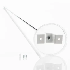 Ivela LKM opphengssystem fast 100 cm, plate 6 cm| Butikkbelysning|Skinnesystem