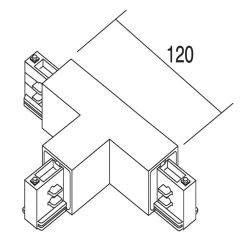 Ivela T-kontakt jord til høyre, svart Best