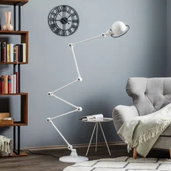 Jieldé Loft D9406 gulvlampe 6x40 cm, hvit| Kontorbelysning|Gulvlamper