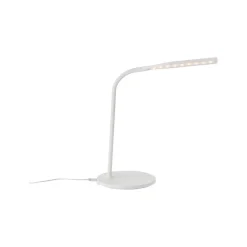 Brilliant Joni LED-skrivebordslampe, hvit, høyde 34 cm, CCT, dimbar Clearance