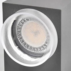 Lindby Jovan - utendørs vegglampe i mørkegrått| Vegglamper Utendørs