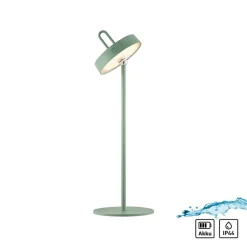 JUST LIGHT. GmbH JUST LIGHT. Amag LED-bordlampe, grønn, jern, IP44| Dekorasjonsbelysning|Bordlamper