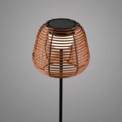 JUST LIGHT. GmbH JUST LIGHT. Askia LED-gulvlampe, rotting, IP54, berøringsdim| Terrassebelysning