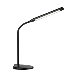 JUST LIGHT. GmbH JUST LIGHT. Elly LED-bordlampe, ABS, CCT, dimbar, svart| Kontorbelysning