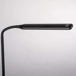 JUST LIGHT. GmbH JUST LIGHT. Elly LED-bordlampe, ABS, CCT, dimbar, svart| Kontorbelysning