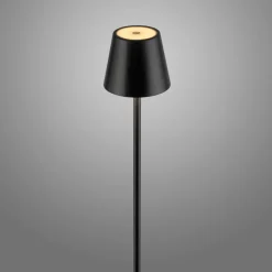 JUST LIGHT. GmbH JUST LIGHT. Euria LED-gulvlampe, svart, jern, IP54 Hot