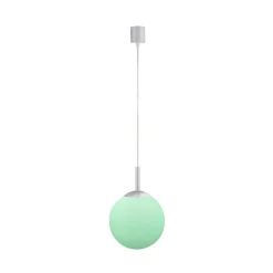 JUST LIGHT. Hengelampe LOLAsmart Bolo, Ø 20 cm, RGB, CCT| Smarthus Belysning