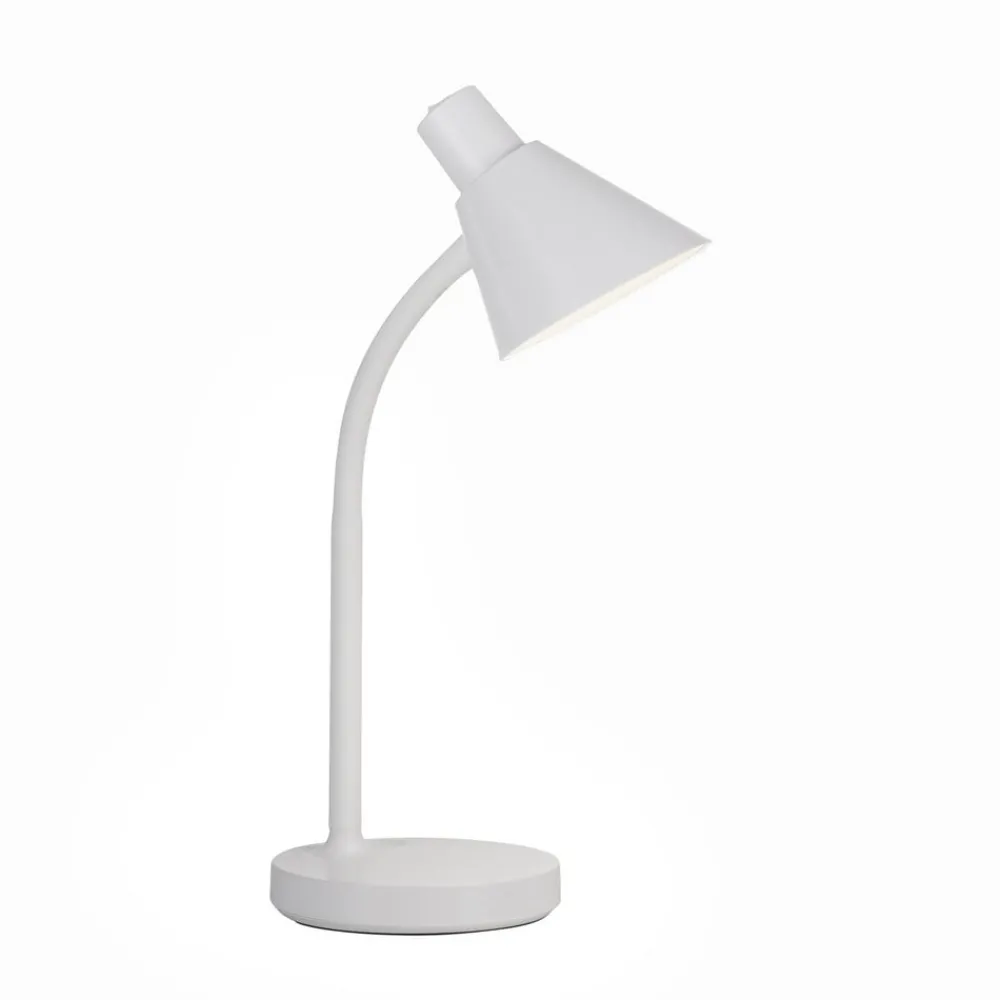 JUST LIGHT. GmbH JUST LIGHT. LED-bordlampe Pixie, plast, hvit| Kontorbelysning