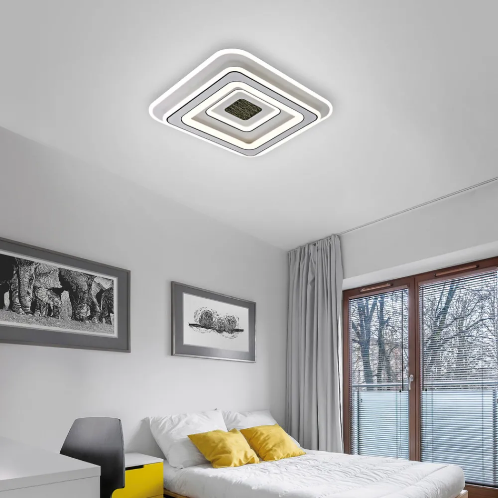 JUST LIGHT. GmbH JUST LIGHT. LED-taklampe Tolago, 49x49 cm, CCT, dimbar Sale