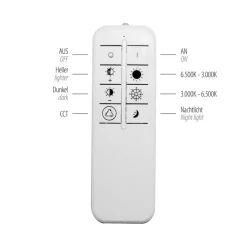 JUST LIGHT. GmbH JUST LIGHT. LED-taklampe Tolago, 49x49 cm, CCT, dimbar Sale