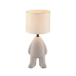 JUST LIGHT. GmbH JUST LIGHT. Ted bordlampe, keramikk, stående, sandbeige| Bordlamper