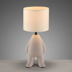 JUST LIGHT. GmbH JUST LIGHT. Ted bordlampe, keramikk, stående, sandbeige| Bordlamper