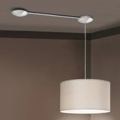 EGLO Kabelkanalforlengelse i matt nikkel New