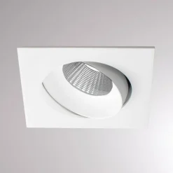 Molto Luce Kalio LED-downlight kantet 2 700 K 24° hvit Outlet