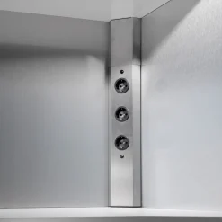 Evotec Kant-stikkontaktlist Power, 3-er New