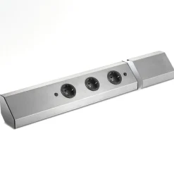 Evotec Kant-stikkontaktlist Power, 3-er New