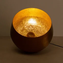 KARE Apollon gulvlampe, gull, Ø 50 cm| Gulvlamper