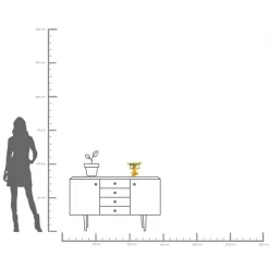 KARE Banana Leaf dekorativ skål, gull/grønn, håndmalt| Møbel Og Interiør