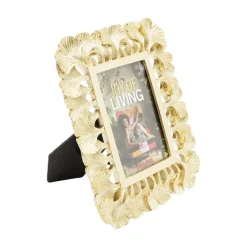 KARE bilderamme Ginkgo, 10 x 15 cm, polyresin, gullfarget Hot