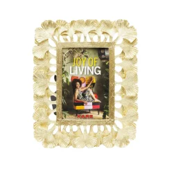 KARE bilderamme Ginkgo, 10 x 15 cm, polyresin, gullfarget Hot