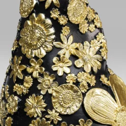 KARE dekorativ figur dverg stående, svart/gull, polyresin New