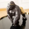 KARE dekorativ figur Monkey Beach, høyde 20 cm, svart polyresin Hot