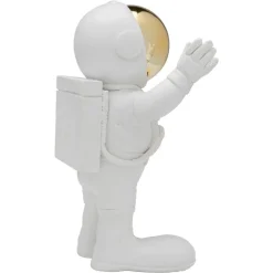 KARE dekorativ figur Welcome Astronaut, høyde 27 cm, hvit| Møbel Og Interiør