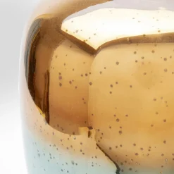 KARE dekorativ vase Lizy Shine Multi, høyde 41 cm, håndlaget glass| Møbel Og Interiør