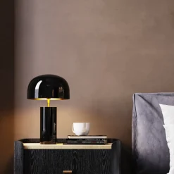 KARE Loungy bordlampe, svart Online