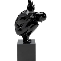 KARE pyntegjenstand Athlet Black Small, svart, bredde 43 cm Online