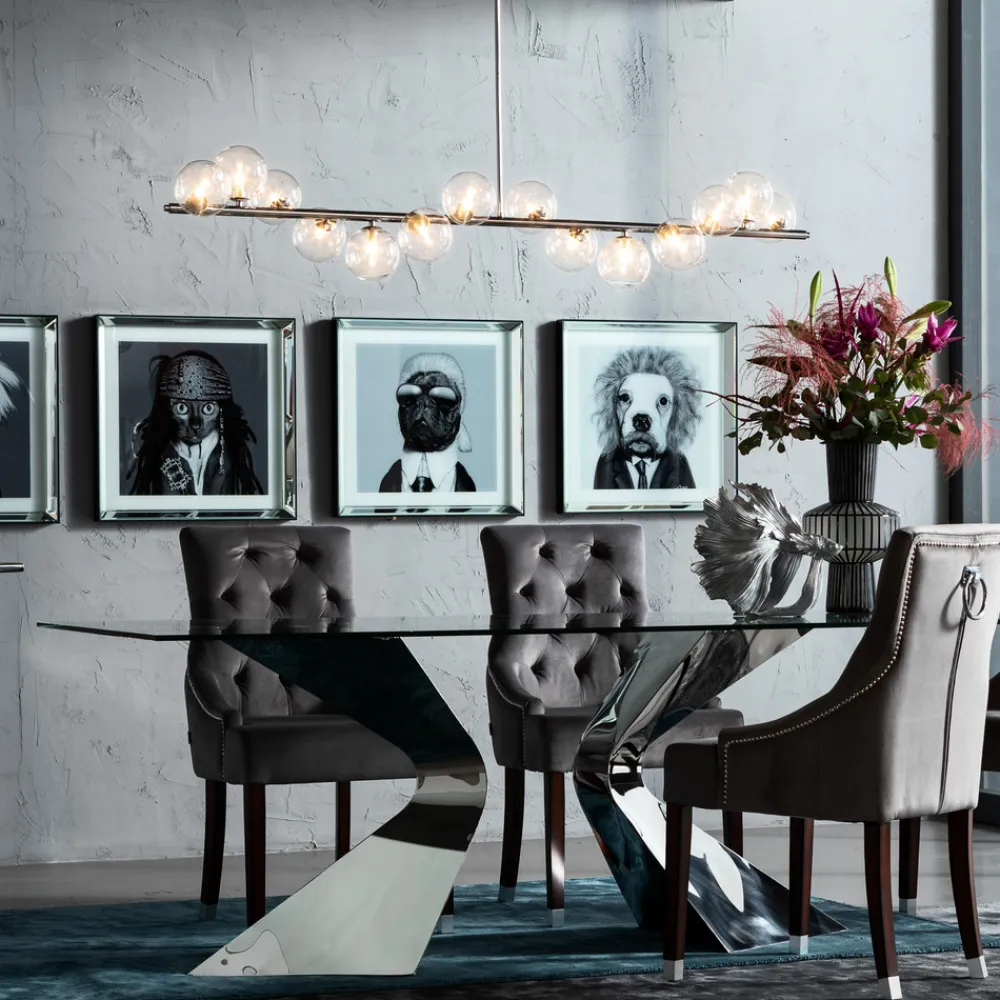 KARE Scala Balls pendellampe, sølv New