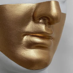 KARE veggobjekt Apollo, polyresin, lakkert, hvit, gull Outlet