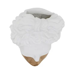 KARE veggobjekt Apollo, polyresin, lakkert, hvit, gull Outlet