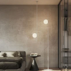 Karman Atmosphere utendørs taklampe, hvit, 133 cm, plast| Taklamper Utendørs