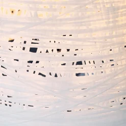 Karman Black Out - hvit gulvlampe