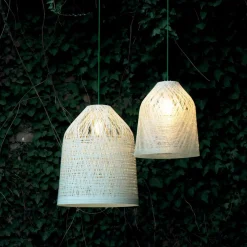 Karman Black Out pendellampe, Ø 35 cm, hvit| Pendellamper Utendørs