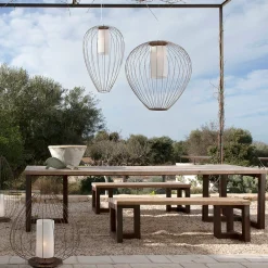 Karman Cell - bur-hengelampe, Ø55 cm, bronse Online