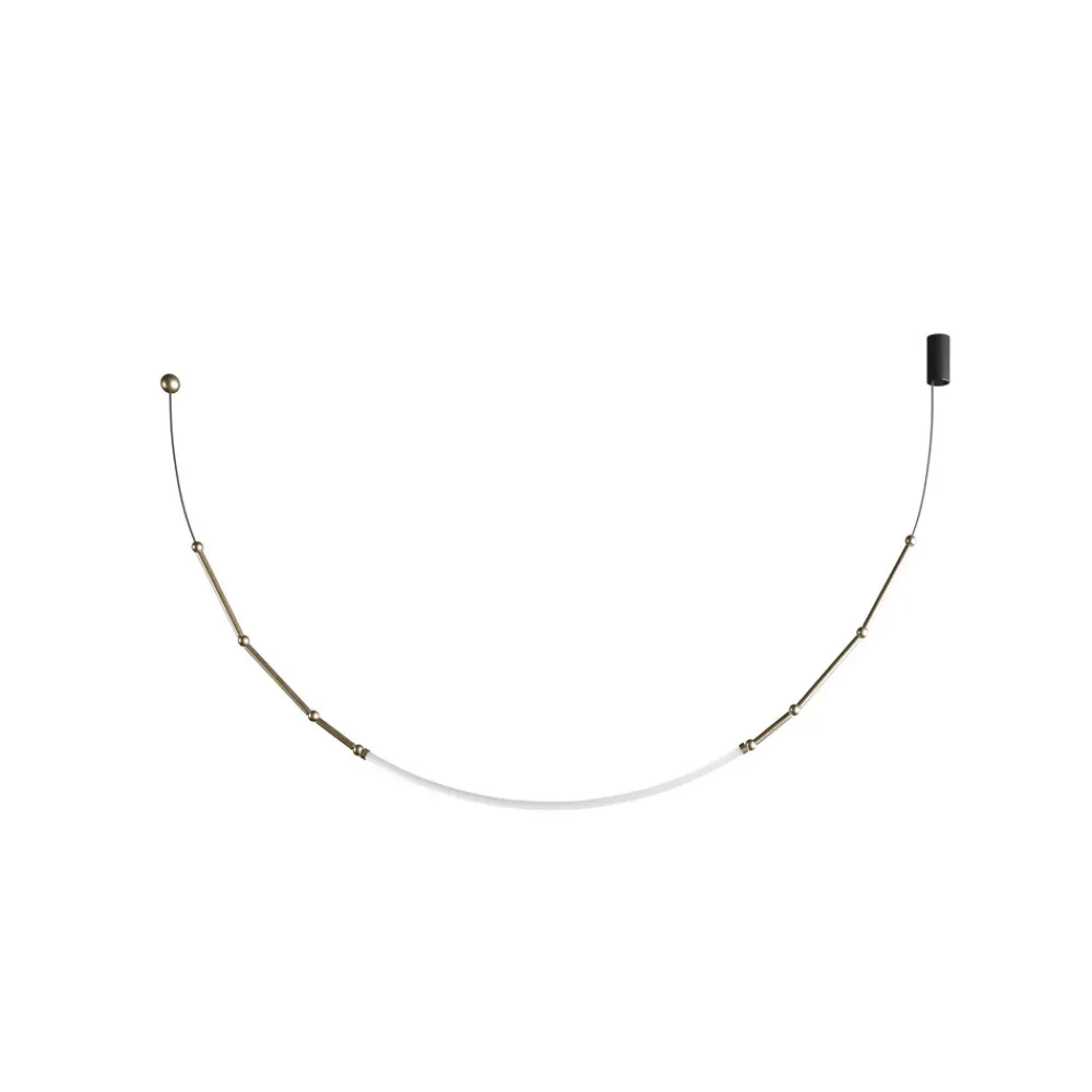 Karman Leda LED-hengelampe 100x300cm IP65 bronse Clearance