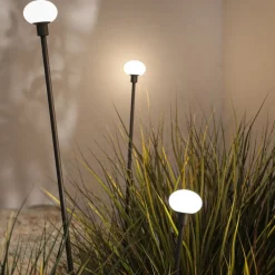 Karman LED-lampe med jordspyd MINUIT, høyde 60 cm, svart, IP65| Utespotter