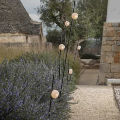 Karman Pois jordspyd-gulvlampe IP65 3 000 K 158 cm Online