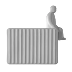 Karman Umarell pyntefigur, høyde 13 cm, sittende