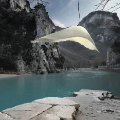 Karman utendørs pendellampe Moby Dick, lengde 150 cm, glassfiber| Pendellamper Utendørs