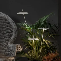 Karman Xana LED-utependellampe hvit høyde 130 cm| Gatebelysning, Pullert Belysning