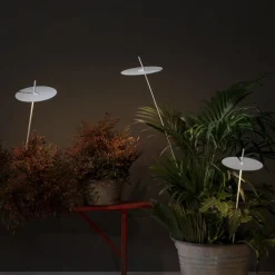 Karman Xana LED-utependellampe hvit høyde 130 cm| Gatebelysning, Pullert Belysning